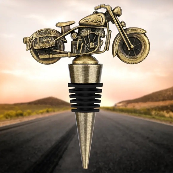 None Other - Wine Stopper,  Receive One,  Motorcycle Wine Stopper